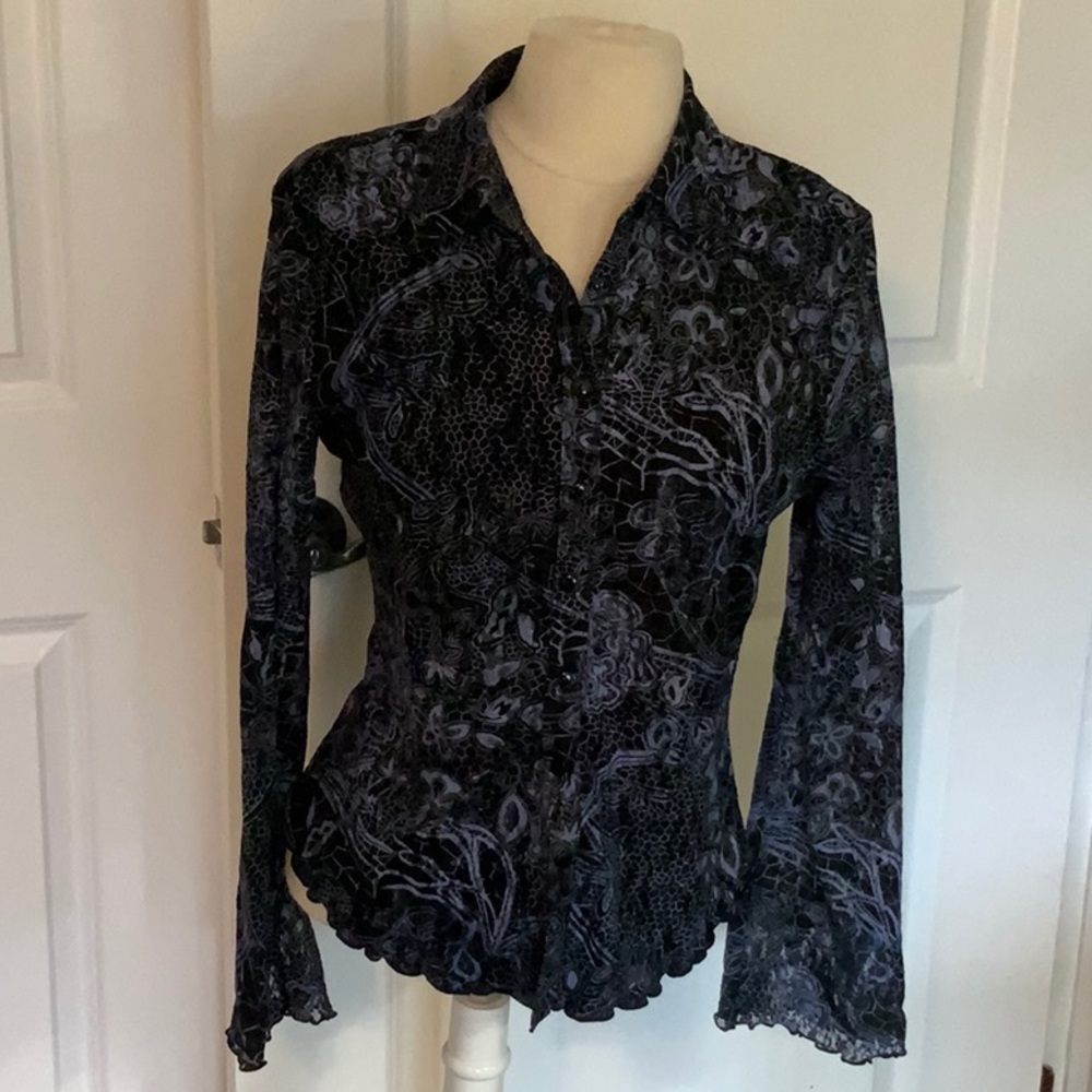 INC collared blouse